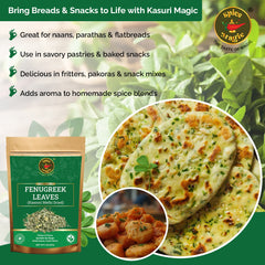 FENUGREEK LEAVES (Kasoori Methi Dried)