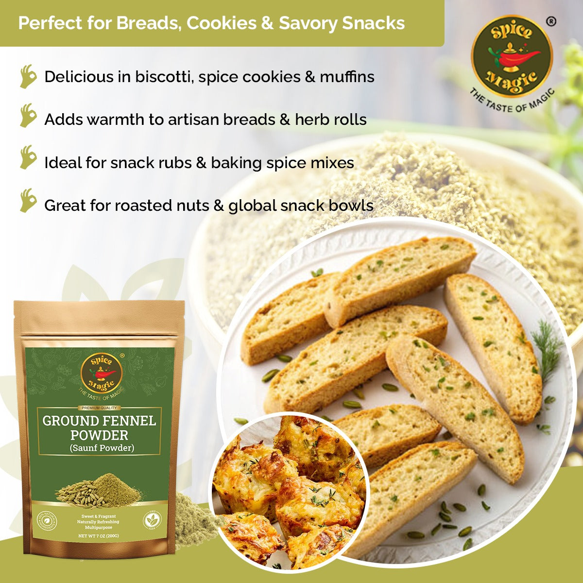 Fennel Ground Powder