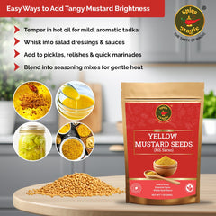 Yellow Mustard Seeds