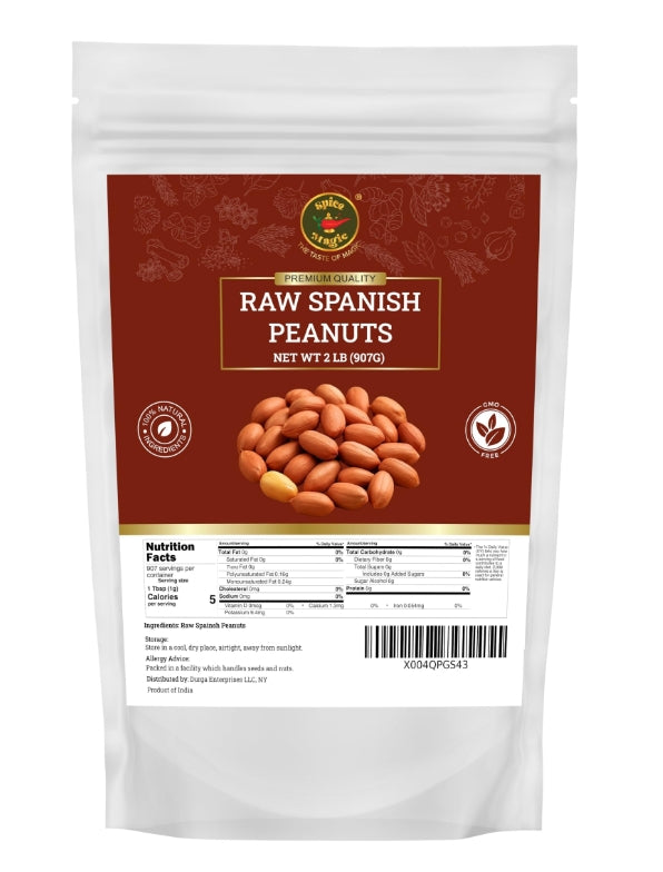 Raw Spanish Peanuts
